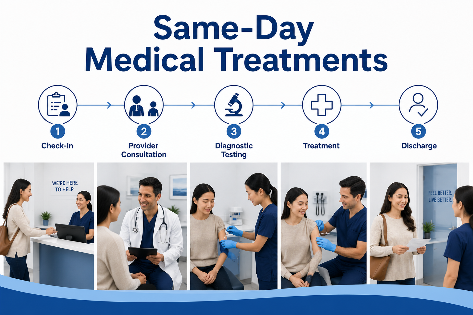same-day medical treatments